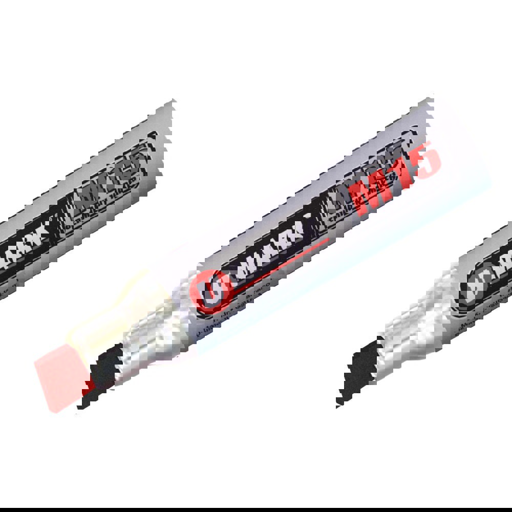 Markers & Paintsticks; Marker Type: Ink Marker; Tip Shape: Chisel; Color: Red; Ink Type: Alcohol Base; Tip Type: Broad; Chisel; For Use On: Wood; Glass; Corrugated Boxes; Wax Cartons; Plastic; Metal; Rubber; Textiles; Stroke Width (Fractional Inch): 19/32